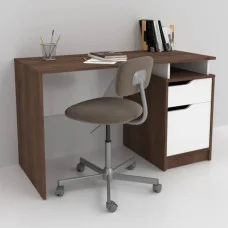 Computer desk NORD 2R Oak Expressive Bronze